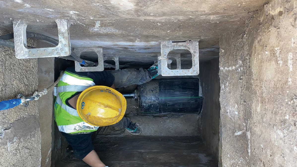 隆子HDPE短管内衬法